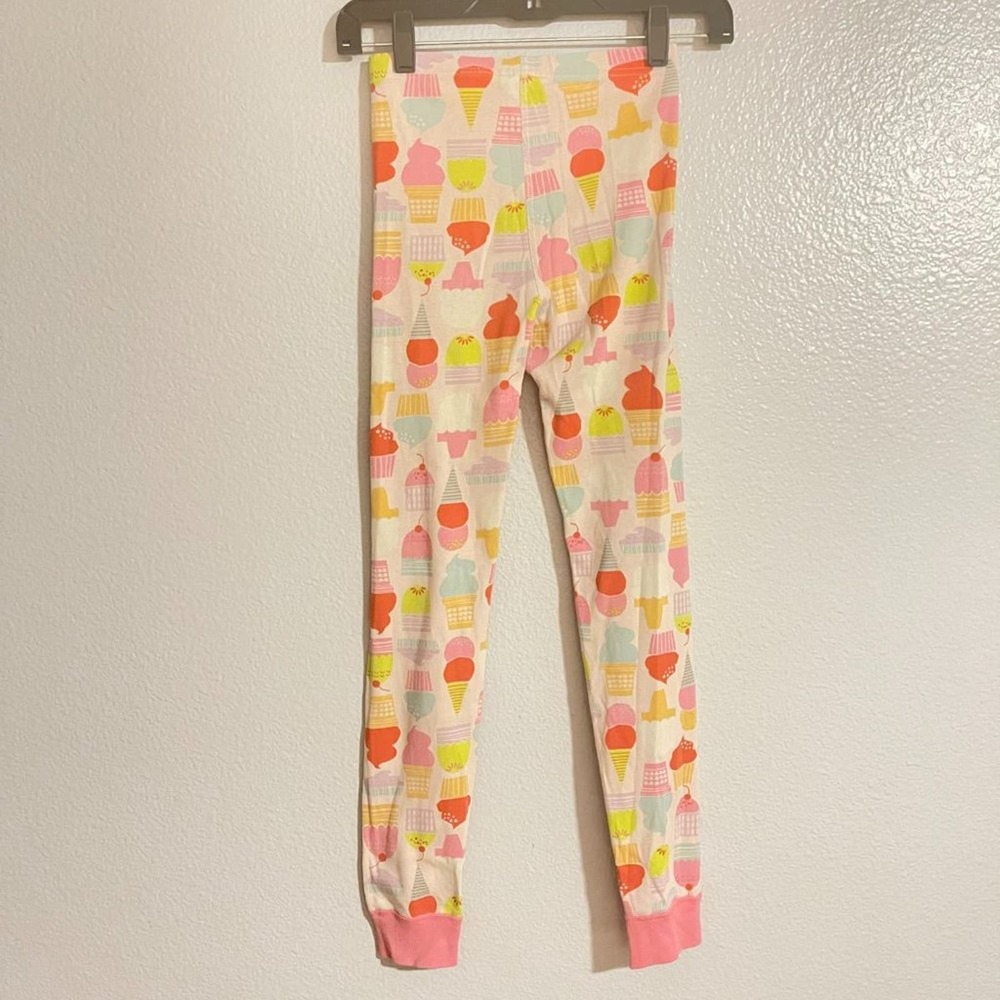 Hanna Andersson Kids Girls Pink/Multicolor Cupcake Kimono Pajama Set Size 10 - Picture 8 of 14